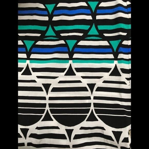 Comfy high waisted stretch border pant. NWT - Picture 7 of 7